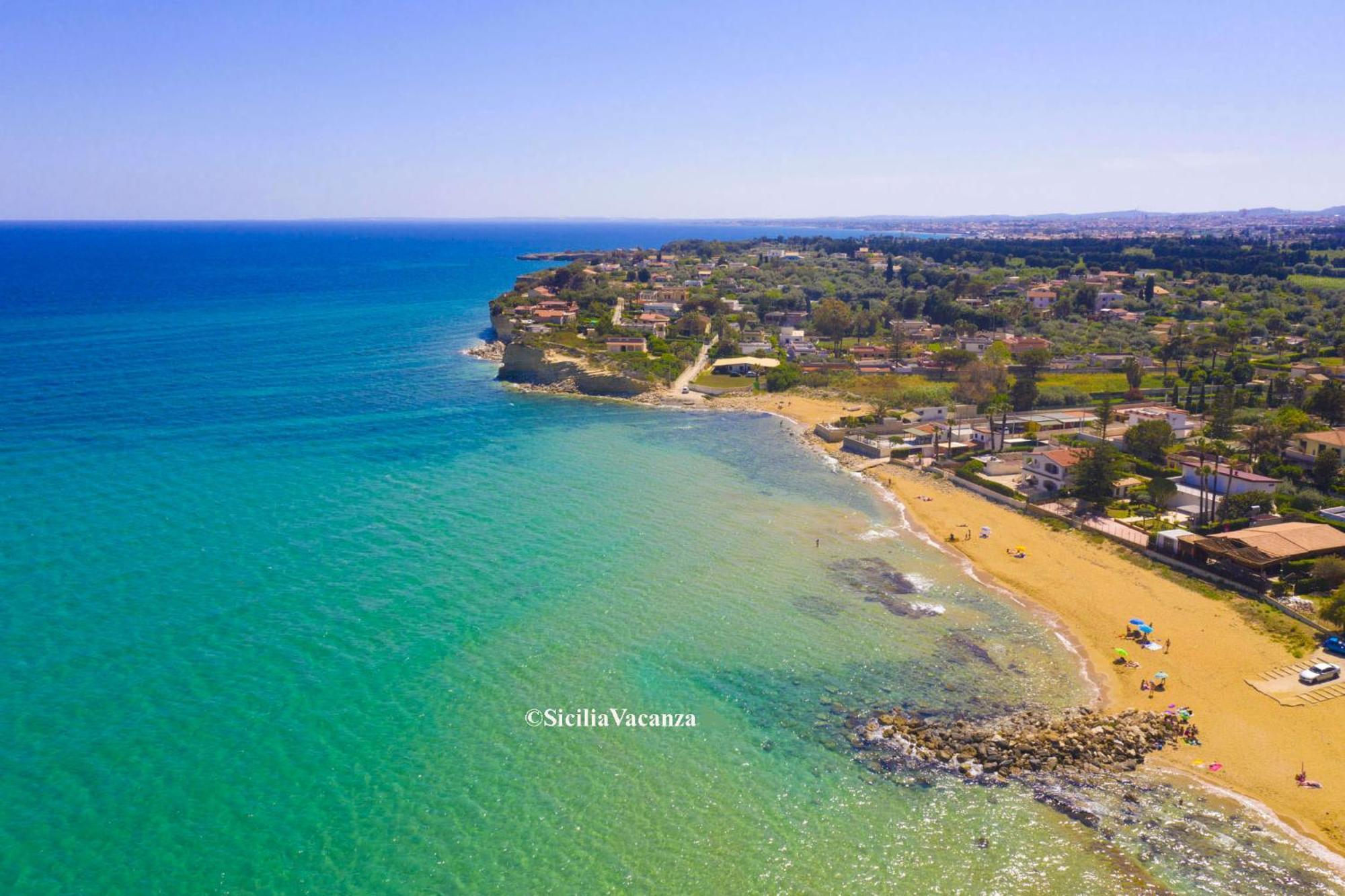 Villa Nisa Apartment Sea View Fontane Bianche Exterior photo